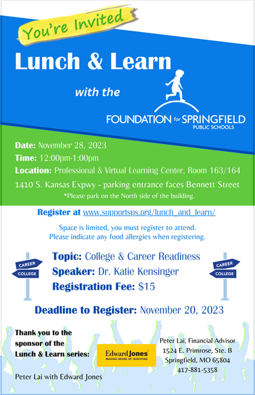 Foundation Lunch and Learn